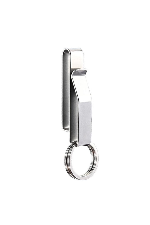 Keys Clip Belt Clip for Keys Belt Keychain Key Holder Belt Keyring Belt Key Holder Clip Outdoor Stainless Steel Buckle