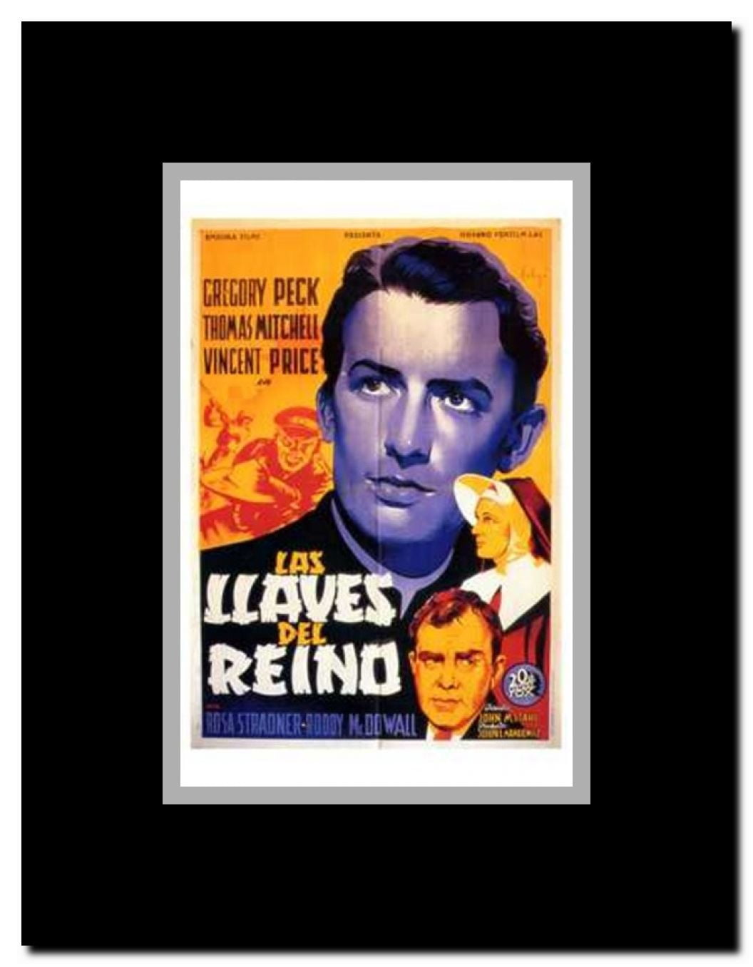 Keys of the Kingdom Framed Movie Poster