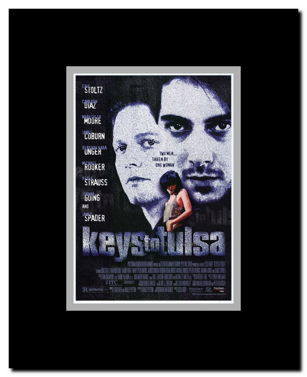 Keys to Tulsa Framed Movie Poster