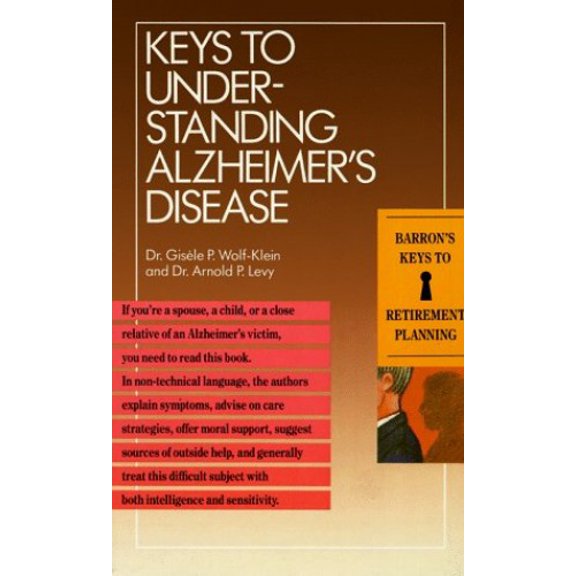 Pre-Owned Keys to Understanding Alzheimer's Disease (Paperback) 0812047583 9780812047585