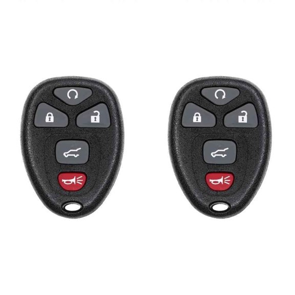 Keys4Less Car Key Fob Keyless Entry Remote for 2009 Buick Enclave FCC OUC60270 OUC60221 Part Number 22936101 15913415 20869053 22756459 22951059 Pack of 2