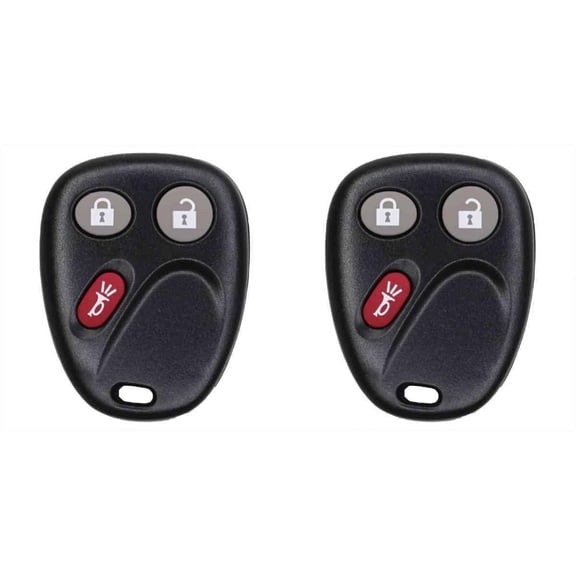 Keys4Less Car Key Fob Keyless Entry Remote for Chevrolet Silverado 2003-2006 FCC LHJ011 Part Number 21997127 15132197 15132198 10377295 22730827 15186203 2 Pack