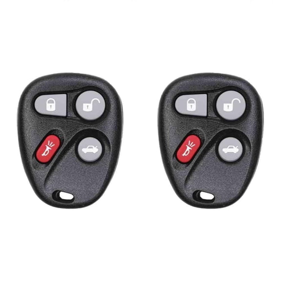 Keys4Less Car Key Fob Keyless Entry Remote for Chevrolet Corvette 2004 FCC KOBLEAR1XT Part Number 25695954 25695955 Pack of 2