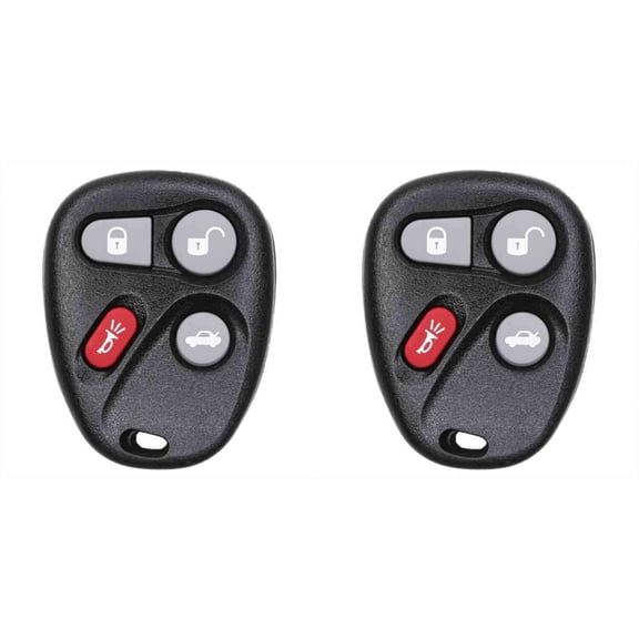 Keys4Less Car Key Fob Keyless Entry Remote for Chevrolet Trailblazer 2005 FCC MYT3X6898B Part Number 15008008 15008009 - 2 Pack