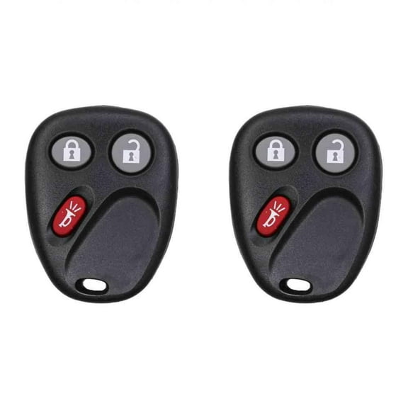 Keys4Less Car Key Fob Keyless Entry Remote for Chevrolet Trailblazer 2005 FCC MYT3X6898B Part Number 15008008 15008009 Pack of 2