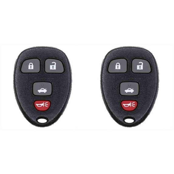 Keys4Less Car Key Fob Keyless Entry Remote for Chevrolet Uplander 2005 FCC KOBGT04A Part Number 15788020 - 2 Pack