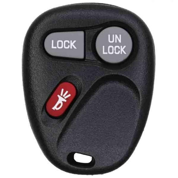 Keys4Less Car Key Fob Keyless Entry Remote for GMC Sierra 2002 FCC KOBLEAR1XT Part Number 15042968