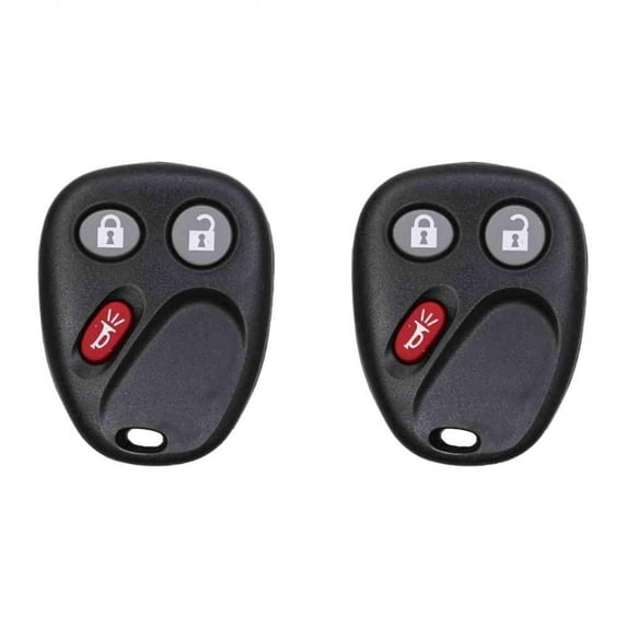 Keys4Less Car Key Fob Keyless Entry Remote for Isuzu Ascender 2003-2008 FCC MYT3X6898B Part Number 15008008 15008009 Pack of 2