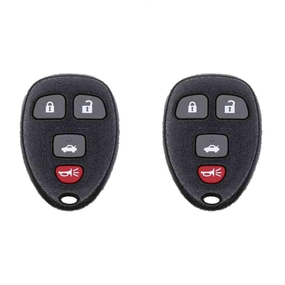 Keys4Less Car Key Fob Keyless Entry Remote for Pontiac G5 2007 FCC KOBGT04A Part Number 15252034 Pack of 2