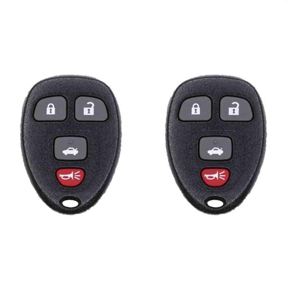 Keys4Less Car Key Fob Keyless Entry Remote for Pontiac G6 2006-2010 FCC KOBGT04A Part Number 15252034 Pack of 2