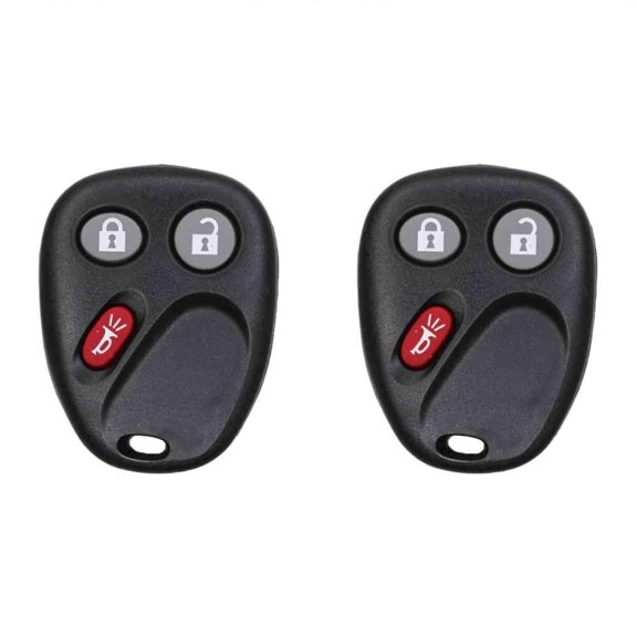 Keys4Less Car Key Fob Keyless Entry Remote for Saab 9-7X 2006 FCC MYT3X6898B Part Number 15008008 15008009 Pack of 2
