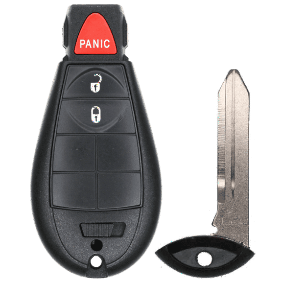 Keys4Less Key Fob Replacement for 2010 Ram FCC IYZ-C01C IYZC01C Part Number 56046706 56046706AG 56046707 56046707AG