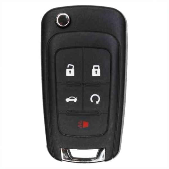 Keys4Less Replacement Flip Key Fob for Chevrolet Camaro 2010-2016 FCC OHT01060512 OHT01060512 V2T01060512 V2T01060514 AVL-B01T1AC AVL-B01T2AC Part Number 13586785 13500319 13585209