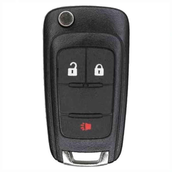 Keys4Less Replacement Flip Key Fob for Chevrolet Equinox 2012 FCC OHT01060512 OHT01060512 V2T01060512 V2T01060514 AVL-B01T1AC Part Number 13504266 20873621
