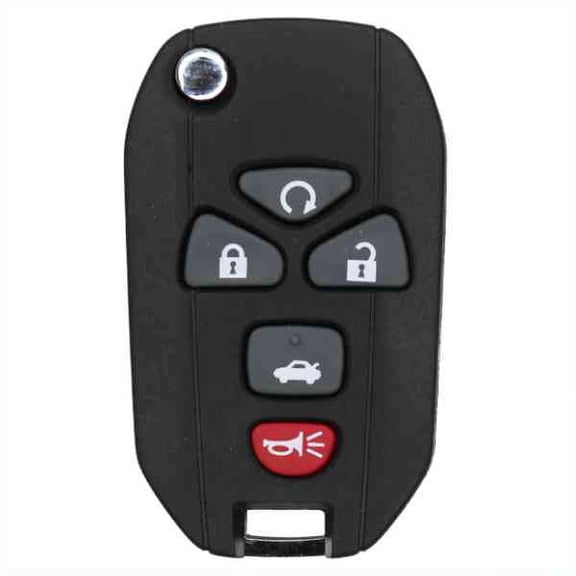 Keys4Less Replacement Flip Key Fob for Buick LaCrosse 2007 FCC KOBGT04A Part Number 15252034