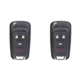 thumbnail image 1 of Keys4Less Replacement Flip Key Fob for Buick LaCrosse 2013 FCC OHT01060512 Part Number 13504204 13500226 13504200 Pack of 2, 1 of 1