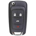 thumbnail image 1 of Keys4Less Replacement Flip Key Fob for Chevrolet Camaro 2010 FCC OHT01060512 Part Number 13504204 13500226 13504200, 1 of 1