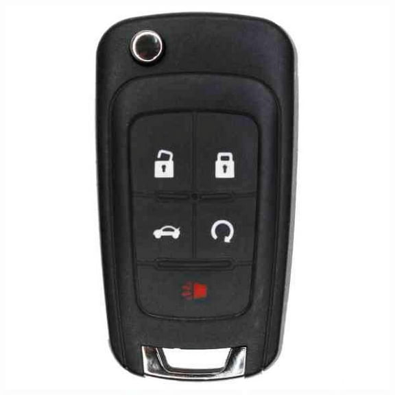 Keys4Less Replacement Flip Key Fob for Chevrolet Cruze 2011-2016 FCC OHT01060512 Part Number 13504199 13574863 20979468 13504259 13504204