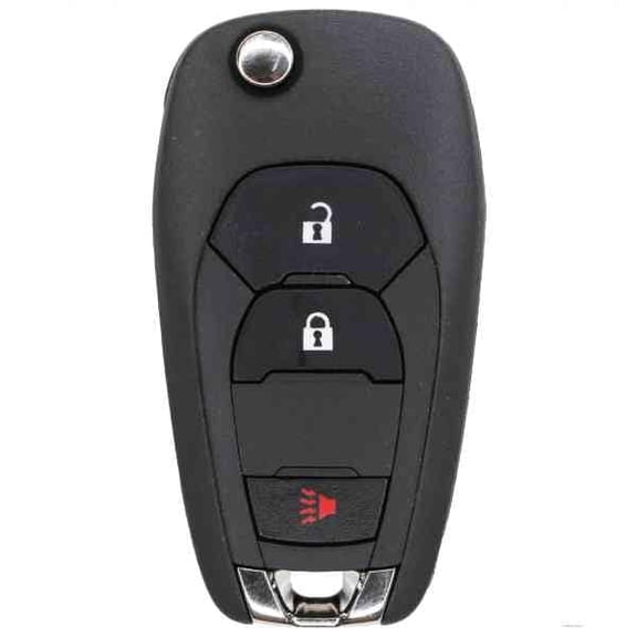 Keys4Less Replacement Flip Key Fob for Chevrolet Cruze 2016-2019 FCC LXP-T004 LXPT004 Part Number 13514134