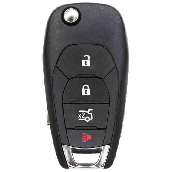 Keys4Less Replacement Flip Key Fob for Chevrolet Cruze 2017 FCC LXP-T004 LXPT004 Part Number 13514135 13513842 13514111