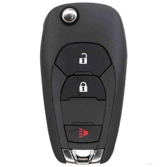 Keys4Less Replacement Flip Key Fob for Chevrolet Cruze 2018 FCC LXP-T004 LXPT004 Part Number 13514134