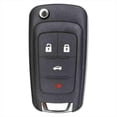 thumbnail image 1 of Keys4Less Replacement Flip Key Fob for Chevrolet Equinox 2013 FCC OHT01060512 Part Number 13504204 13500226, 1 of 1