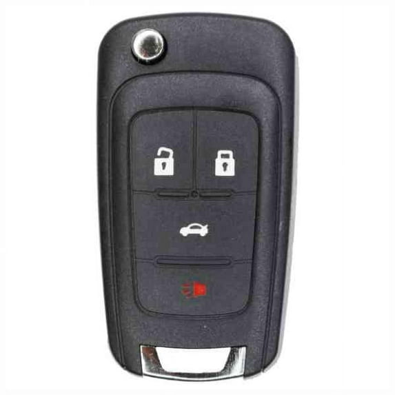 Keys4Less Replacement Flip Key Fob for Chevrolet Equinox 2013 FCC OHT01060512 Part Number 13504204 13500226