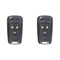 thumbnail image 1 of Keys4Less Replacement Flip Key Fob for Chevrolet Impala 2018 FCC OHT01060512 Part Number 13504204 13500226 13504200 Pack of 2, 1 of 1
