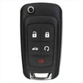 thumbnail image 1 of Keys4Less Replacement Flip Key Fob for Chevrolet Malibu 2014 FCC OHT01060512 Part Number 13504199 13574863 20979468 13504259 13504204, 1 of 1