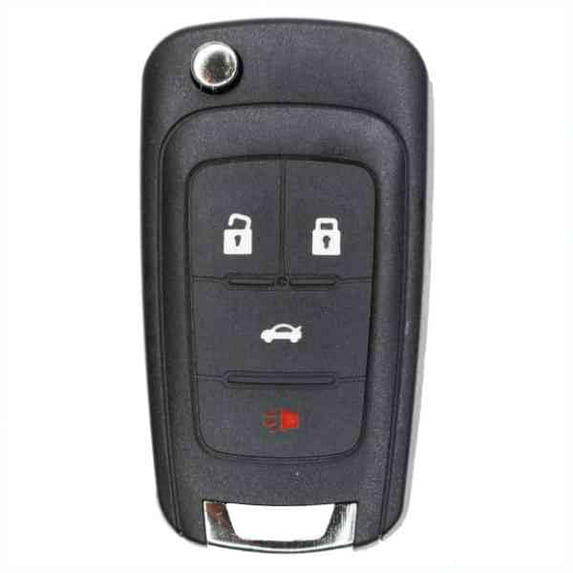 Keys4Less Replacement Flip Key Fob for Chevrolet Sonic 2012 FCC OHT01060512 Part Number 13504204 13500226