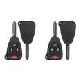 thumbnail image 1 of Keys4Less Replacement Keyless Remote Head Key Fob for 2009 Sebring FCC OHT692427AA OHT692713AA Part Number 56040649AC 56040649 05175789AA 05175786AA 05175817AA Pack of 2, 1 of 1