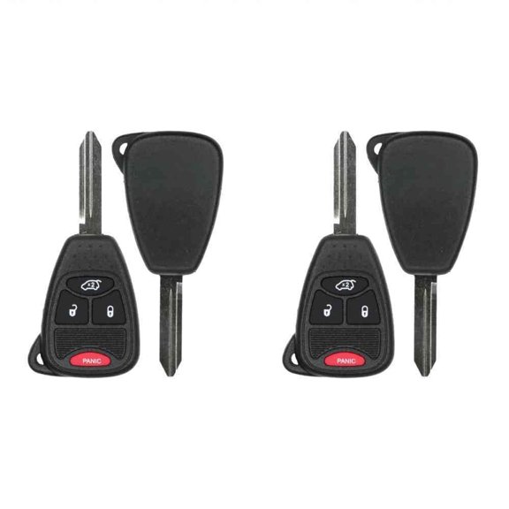 Keys4Less Replacement Keyless Remote Head Key Fob for 2009 Sebring FCC OHT692427AA OHT692713AA Part Number 56040649AC 56040649 05175789AA 05175786AA 05175817AA Pack of 2