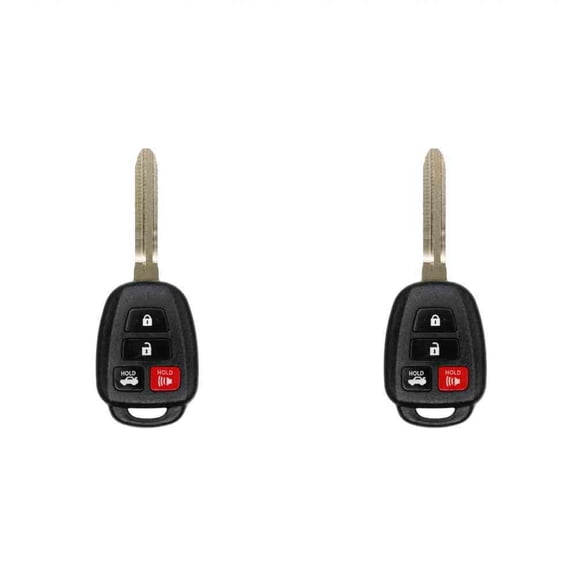 Keys4Less Replacement Keyless Remote Head Key Fob for Scion FR-S 2014-2016 FCC HYQ12BEL Part Number SU003-05282 SU00305282 Pack of 2