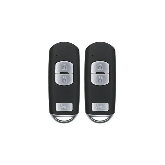 Keys4Less Replacement Smart Key Fob for Mazda CX3 2019 FCC WAZSKE13D01 Part Number KDY3-67-5DY KD33-67-5RY KD33675RY Pack of 2