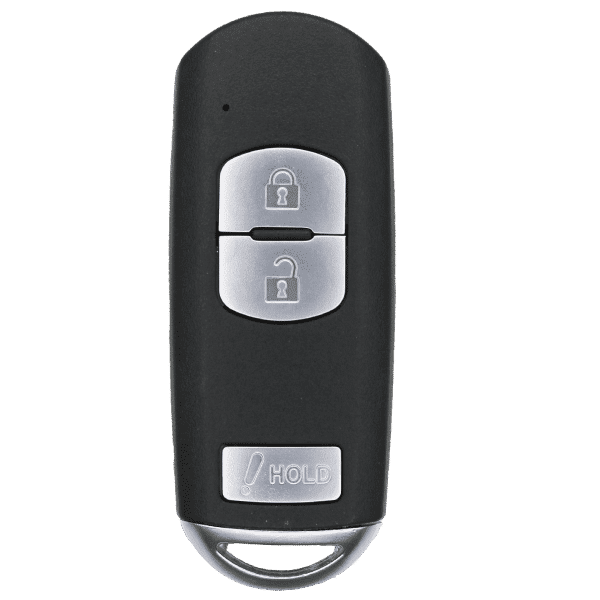Keys4Less Replacement Smart Key Fob for Mazda CX5 2013-2019 FCC WAZSKE13D01 Part Number KDY3-67-5DY KD33-67-5RY KD33675RY