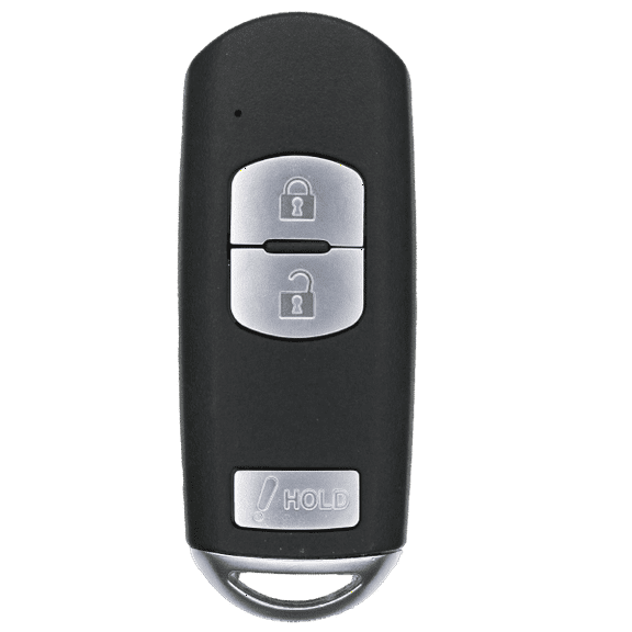 Keys4Less Replacement Smart Key Fob for Mazda CX5 2013-2019 FCC WAZSKE13D01 Part Number KDY3-67-5DY KD33-67-5RY KD33675RY