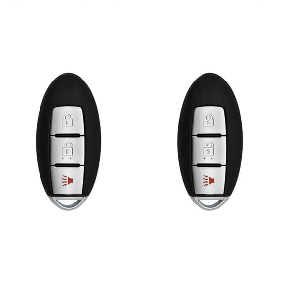 Keys4Less Replacement Smart Key Fob for Nissan Cube 2014 FCC CWTWB1U808 Part Number 285E3-1KM0D 285E3-1KMOD 285E3-1KM0A Pack of 2