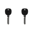 thumbnail image 1 of Keys4Less Replacement Transponder B111 Ignition Car Key for Chevrolet Avalanche 2009 Part number 23372322 Chip ID 46 (Circle+) Pack of 2, 1 of 1