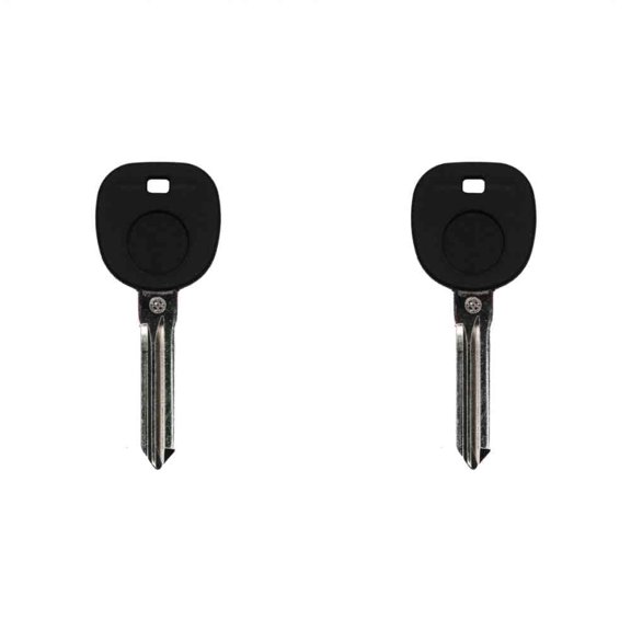 Keys4Less Replacement Transponder B111 Ignition Car Key for Chevrolet Impala 2010 Part number 23372322 Chip ID 46 (Circle+) Pack of 2