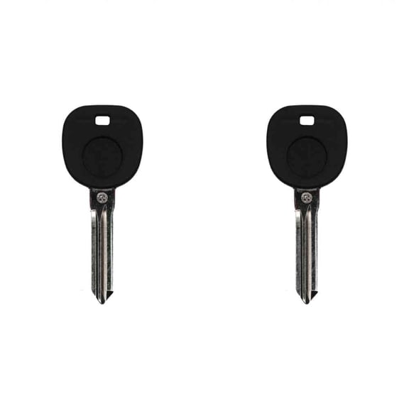 Keys4Less Replacement Transponder B111 Ignition Car Key for GMC Sierra 2007-2013 Part number 23372322 Chip ID 46 (Circle+) Pack of 2