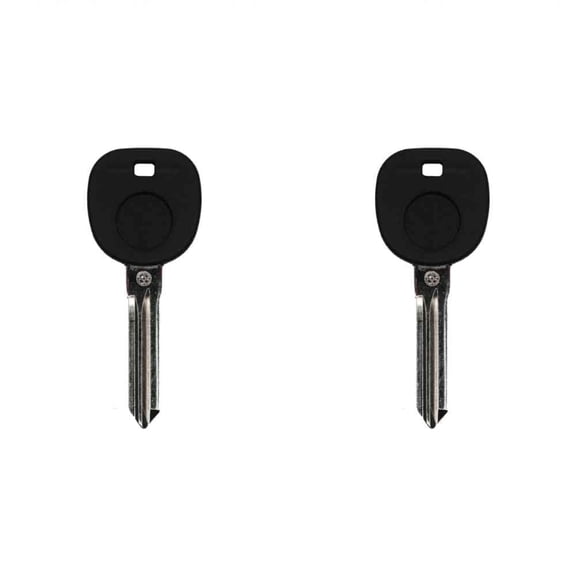 Keys4Less Replacement Transponder B111 Ignition Car Key for Saturn Aura 2007-2010 Part number 23372322 Chip ID 46 (Circle+) Pack of 2