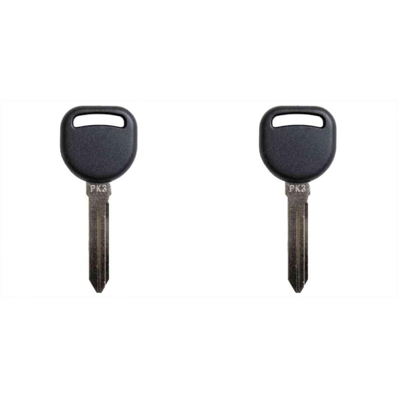 Keys4Less Replacement Transponder Ignition Car Key for Buick Rendezvous 2006 Part number 15821269 15828348 12450409 Chip ID MEGAMOS 13 - 2 Pack