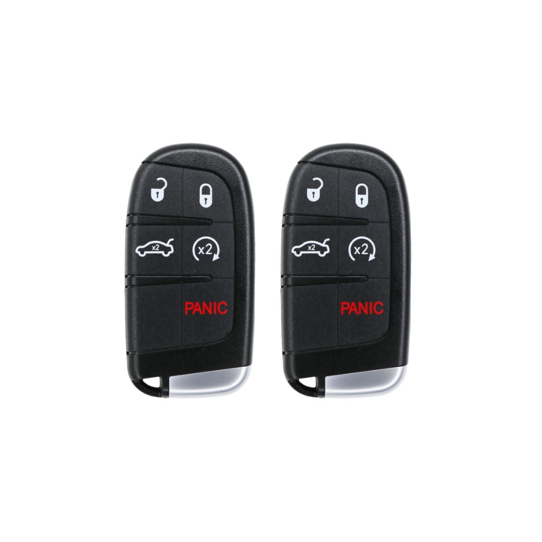 Keys4Less Replcament Smart Key Fob for 2019-2023 Dodge Charger FCC M3M-40821302 M3M40821302 Part Number 68155687 68155687AB 68394191 68394191AA 68394195AA 68394195 AA Pack of 2