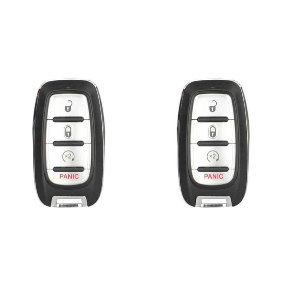 Keys4Less Replcament Smart Key Fob for 2019-2020 Pacifica FCC M3N-97395900 M3N97395900 Part Number 68419652 68419652AC Pack of 2