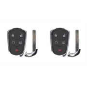 Keys4Less Replcament Smart Key Fob for Cadillac CT6 2018 FCC HYQ2EB 2AOKM-G2EB Part Number 13510255 13598538 13598540 2 Pack