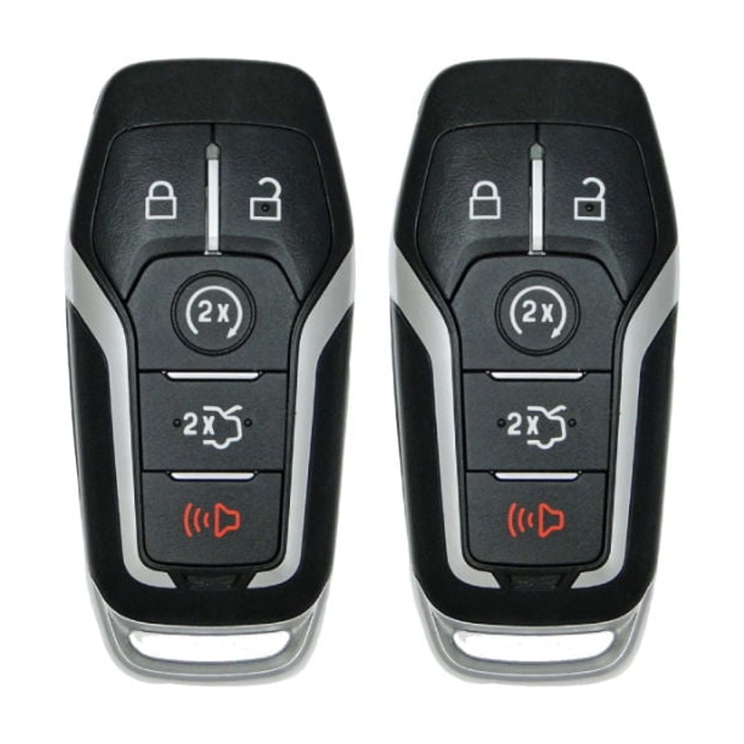 Keys4Less Replcament Smart Key Fob for Lincoln MKX 2016 FCC M3N-A2C31243300 M3NA2C31243300 Part Number 164-R7989 164-R8119 164-R7991 Pack of 2