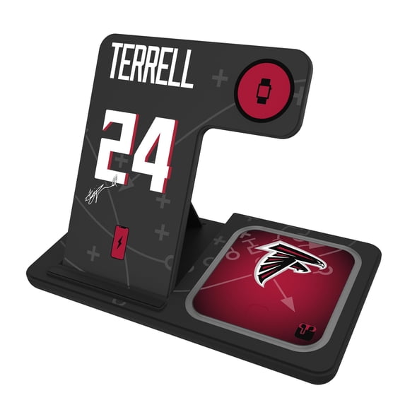 Keyscaper A.J. Terrell Atlanta Falcons Ready 3-in-1 Charging Station