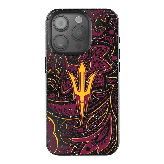 Keyscaper Arizona State Sun Devils Paisley Bling iPhone Case