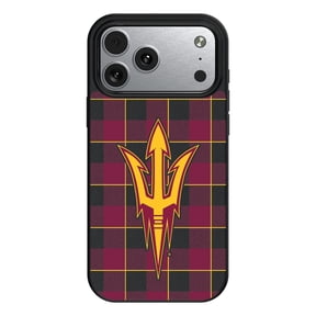 Keyscaper Arizona State Sun Devils Plaid Magnetic Bump iPhone Case