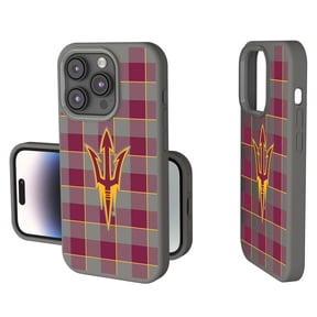 Keyscaper Arizona State Sun Devils Plaid Soft Touch iPhone Case